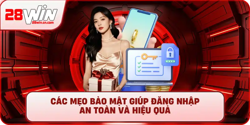 Các mẹo bảo mật giúp đăng nhập an toàn và hiệu quả